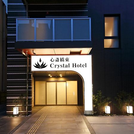 Shinsaibashi-Higashi Crystal Hotel Ōsaka Exterior foto
