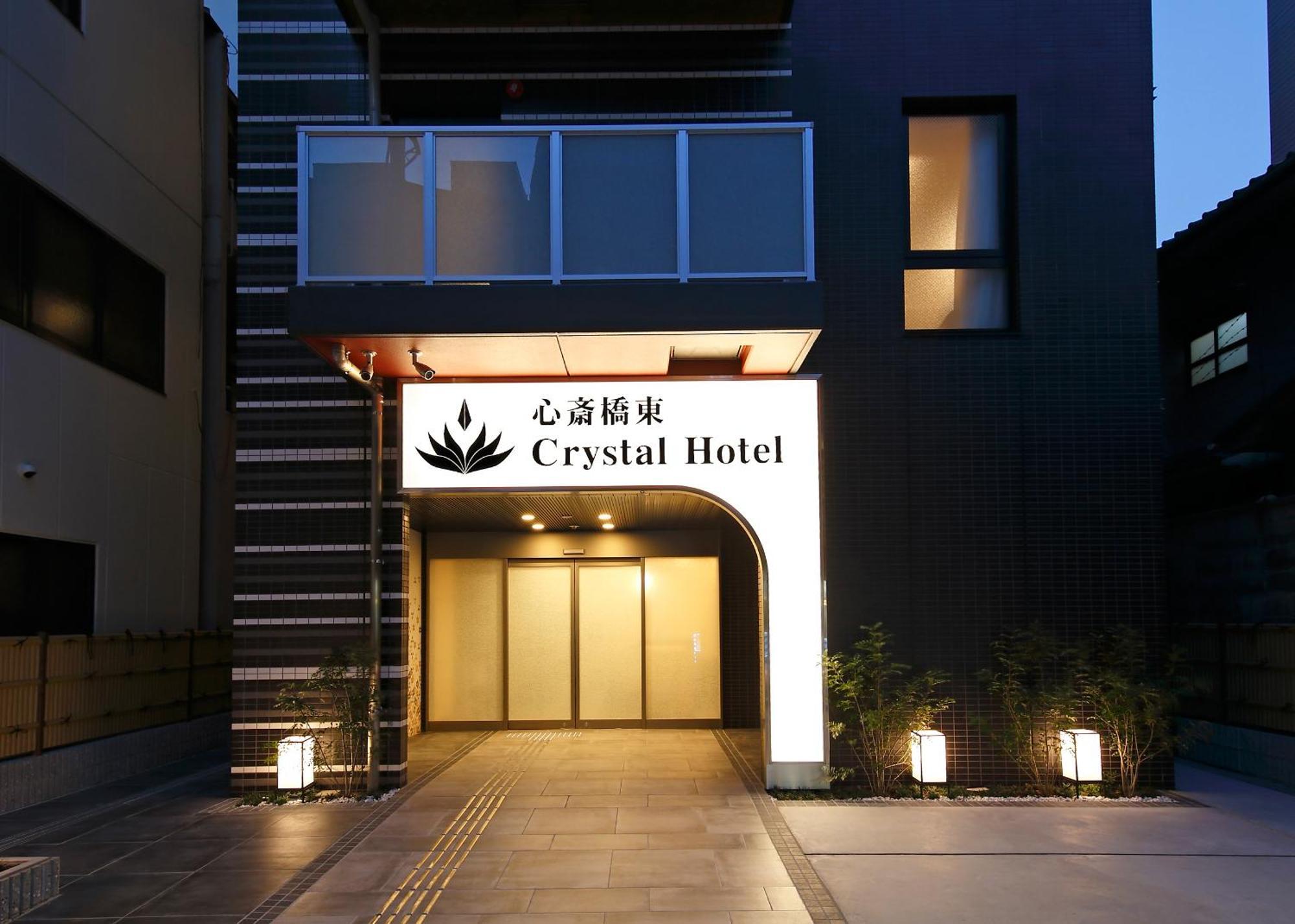 Shinsaibashi-Higashi Crystal Hotel Ōsaka Exterior foto
